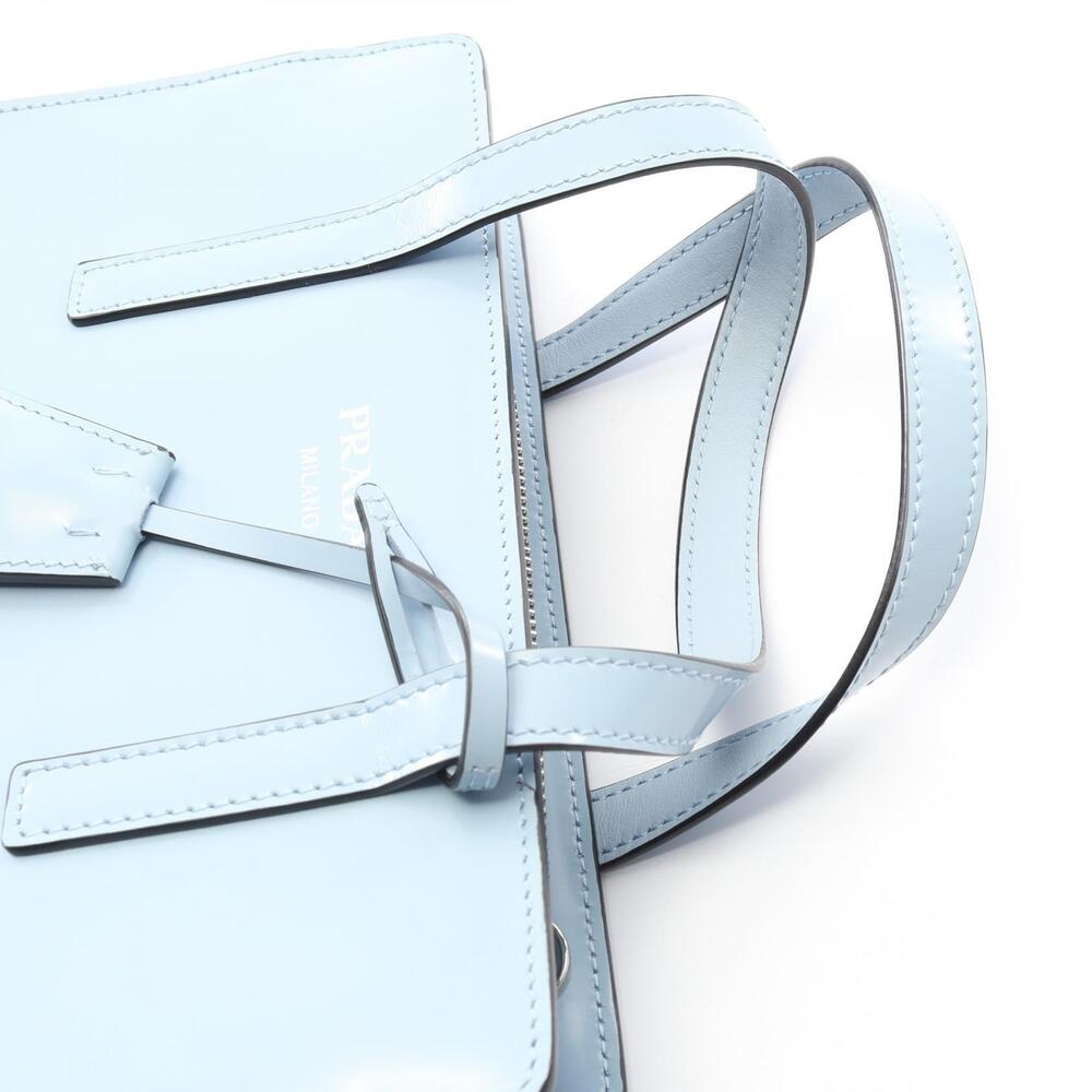 Prada Blue SPAZZOLATO Edition Handbag Leather - Picture 6 of 6